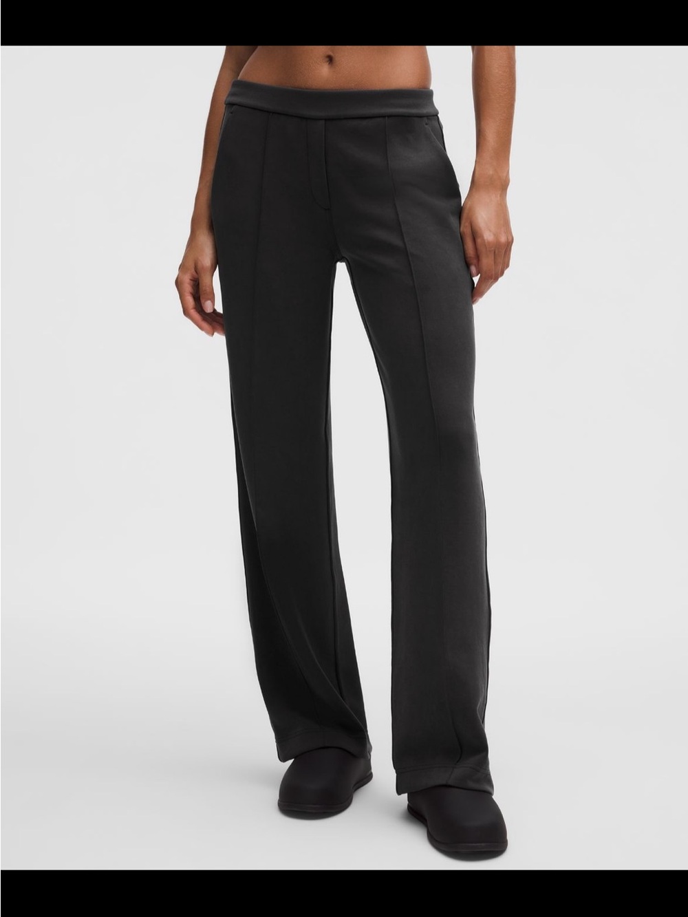 lululemon softstreme pintuck mid-rise pant in regular length